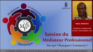 Hilaire Annonay explique le processus de Médiation Professionnelle