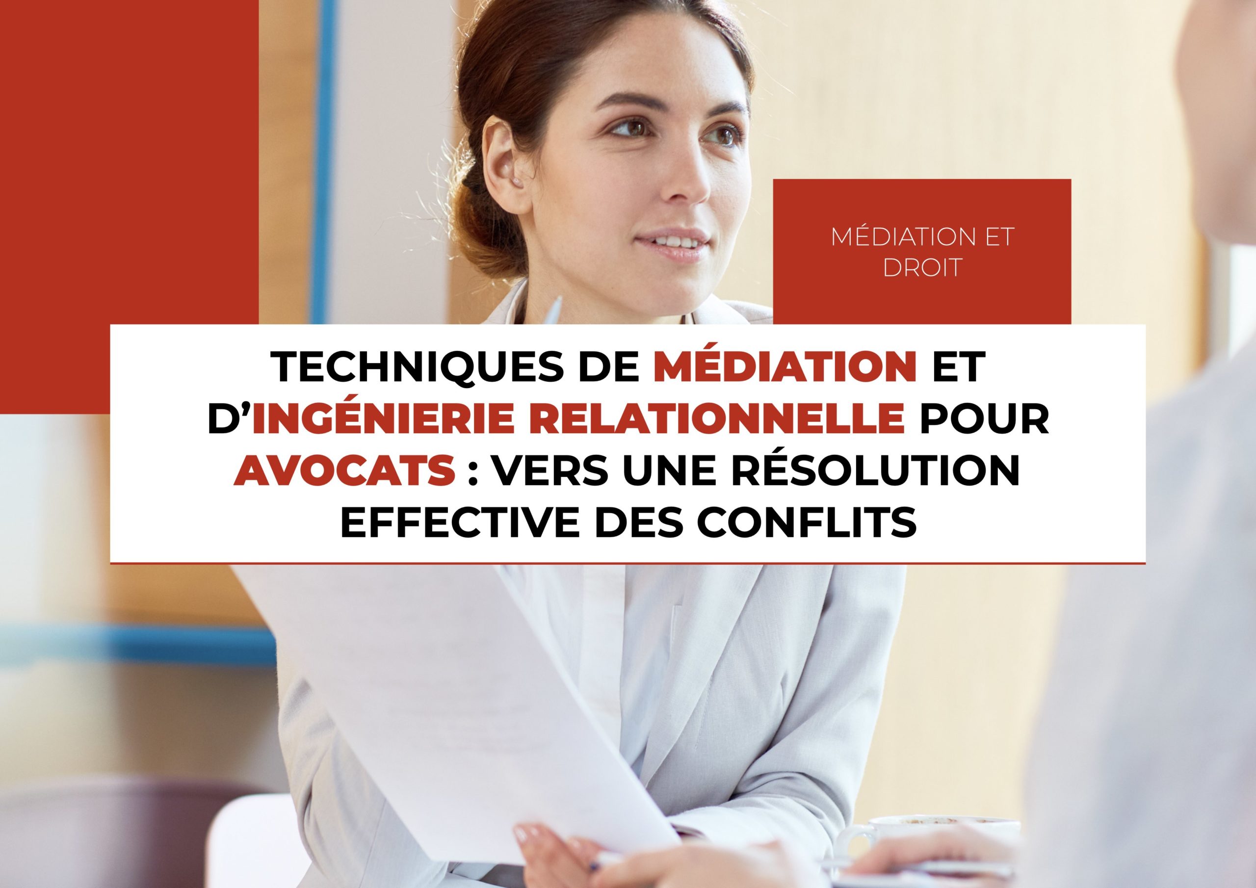 Cap Agent De Prévention Et De Médiation Page De Garde Techniques de médiation et d'ingénierie relationnelle pour avocats