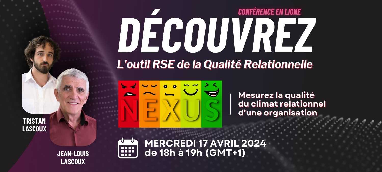 Présentation de NEXUS le 17 avril 2024